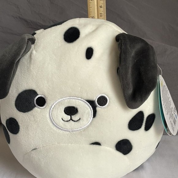 NEW “Dustin” The Dalmatian Dog, Squishmallow Official Kellytoy Soft Squishy - Picture 6 of 9